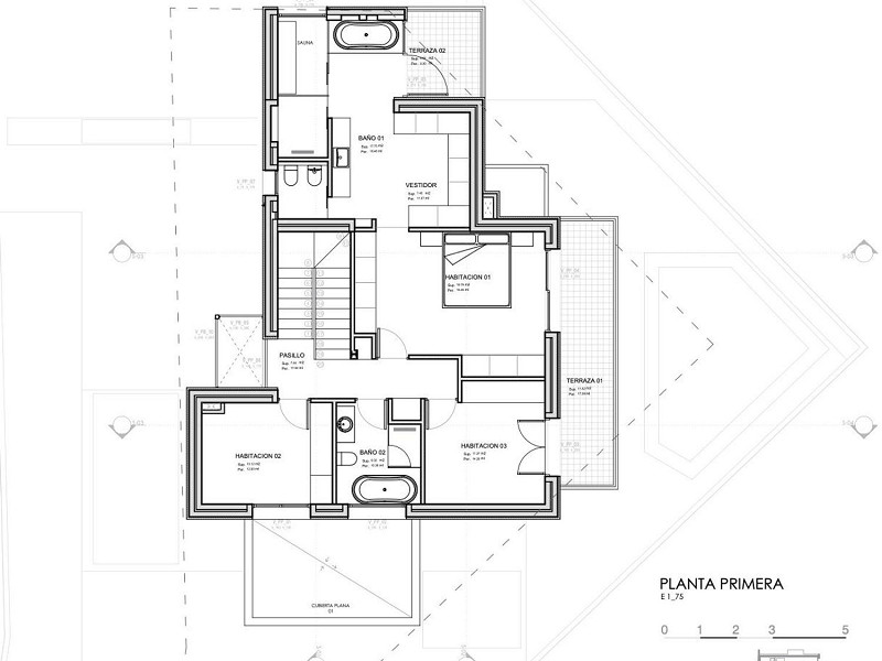Современный и светлый дом в Bellamar, Кастельдефельс. Фото:  35