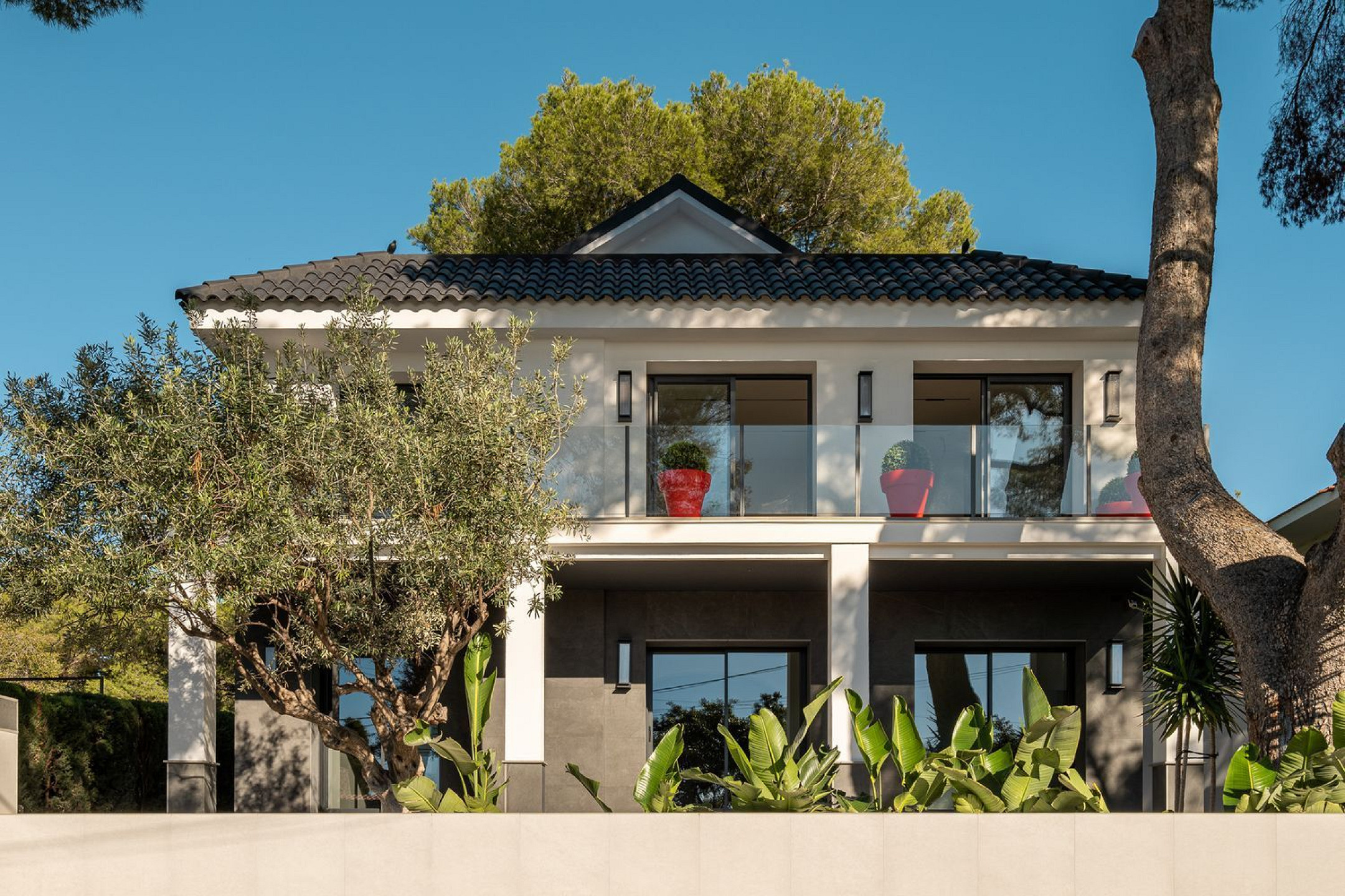 Modern new-build villa with sea views in Bellamar, Castelldefels