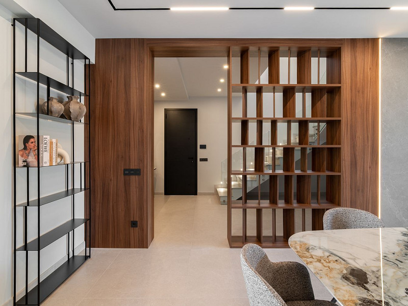 Modern new-build villa with sea views in Bellamar, Castelldefels. Photo:  2