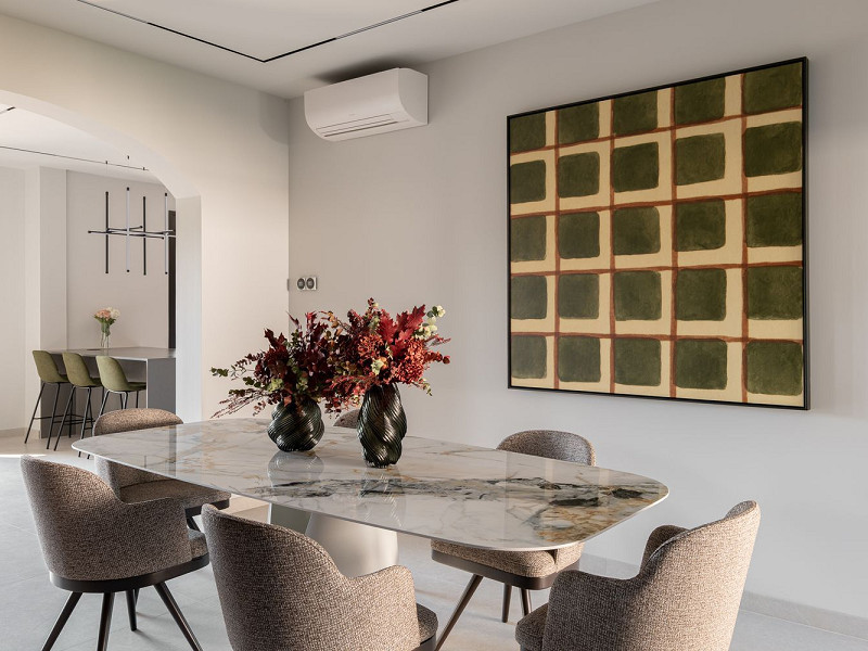 Modern new-build villa with sea views in Bellamar, Castelldefels. Photo:  3