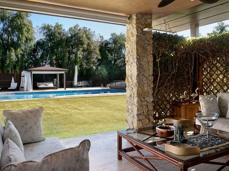 Просторная вилла с бассейном в Террамар, Ситжес. Фото:  14