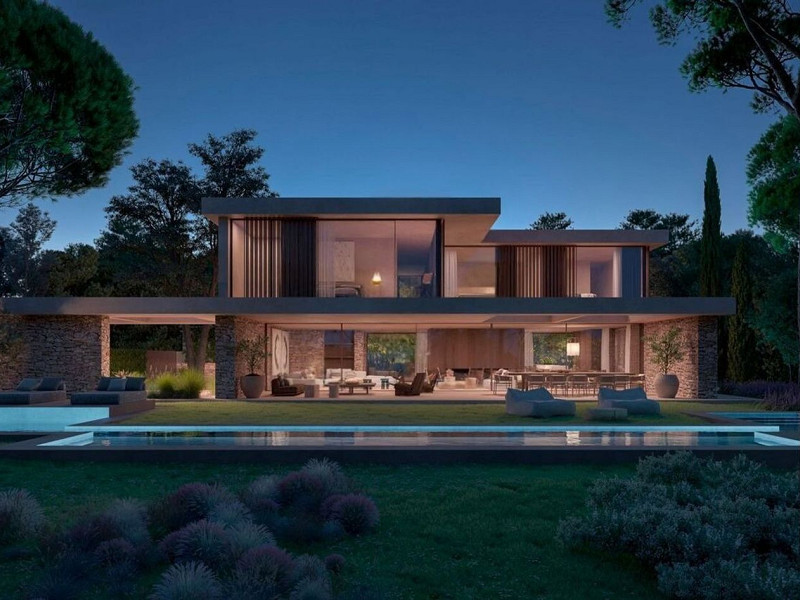 Эксклюзивный проект современной виллы в Террамар, Ситжес. Фото:  2