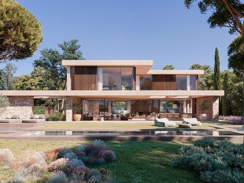 Эксклюзивный проект современной виллы в Террамар, Ситжес. Фото:  1