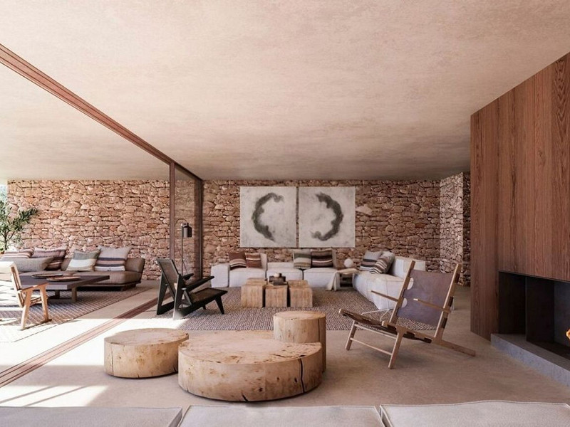 Эксклюзивный проект современной виллы в Террамар, Ситжес. Фото:  3