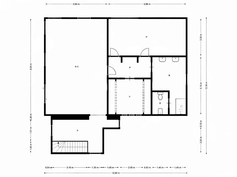 Эксклюзивный дом с садом и бассейном в Кан-Трабаль, рядом с гольф-клубом Сант-Кугат. Фото:  33