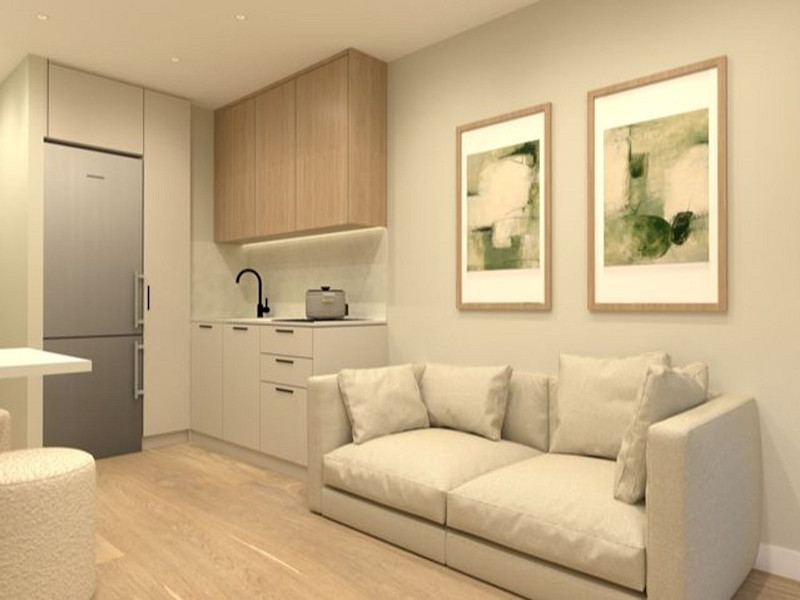 Bright Penthouse Studio with Terrace in La Font de la Guatlla, Barcelona. Photo:  3