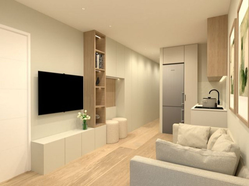 Bright Penthouse Studio with Terrace in La Font de la Guatlla, Barcelona. Photo:  4