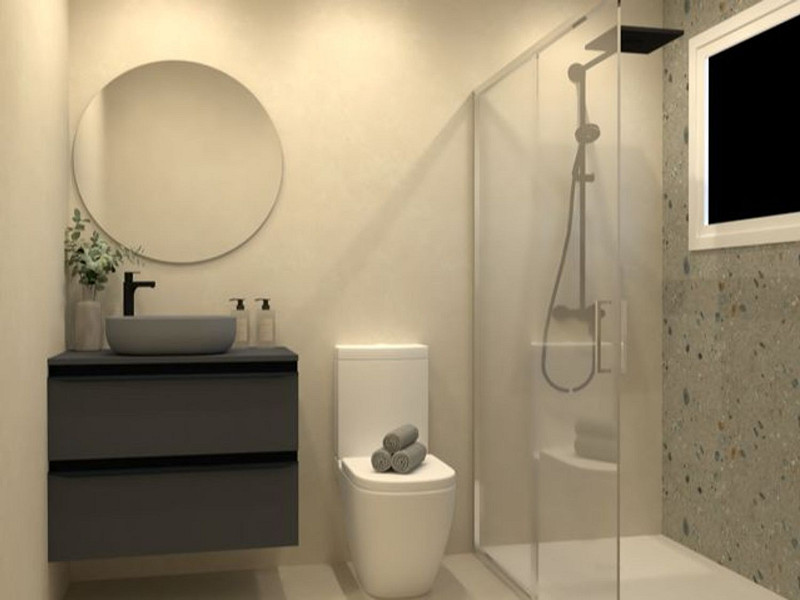 Bright Penthouse Studio with Terrace in La Font de la Guatlla, Barcelona. Photo:  6