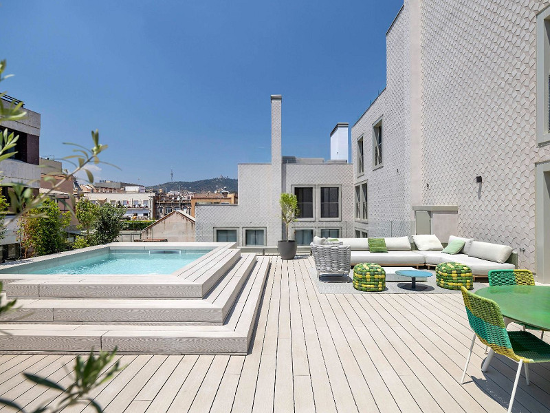 Эксклюзивная квартира в новостройке в районе Эшампле, Барселона. Фото:  5