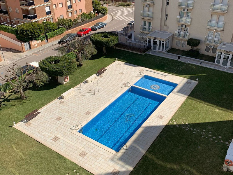 Светлая квартира с видом на море в Эль-Мас-Мель, Калафель. Фото:  3