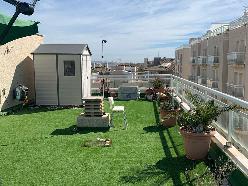 Светлая квартира с видом на море в Эль-Мас-Мель, Калафель. Фото:  4