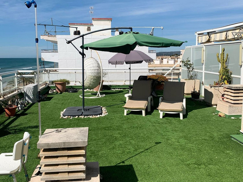 Светлая квартира с видом на море в Эль-Мас-Мель, Калафель. Фото:  5