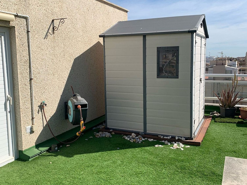 Светлая квартира с видом на море в Эль-Мас-Мель, Калафель. Фото:  30