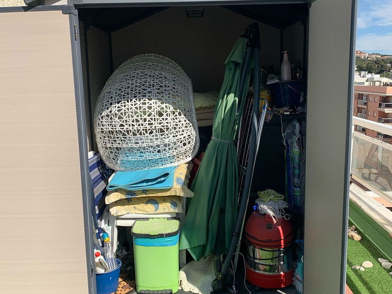 Светлая квартира с видом на море в Эль-Мас-Мель, Калафель. Фото:  32