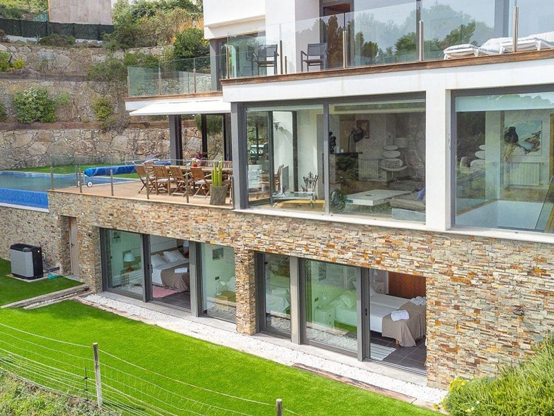 Villa exclusiva con vistas al mar en Sa Riera, Begur. Foto:  45