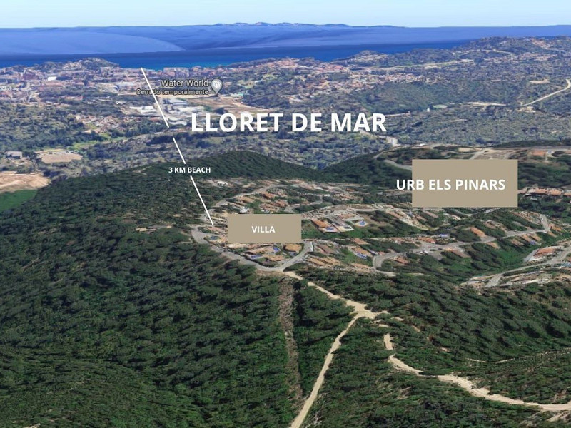 Энергоэффективная вилла с видом на море в Els Pinars, Lloret de Mar. Фото:  5