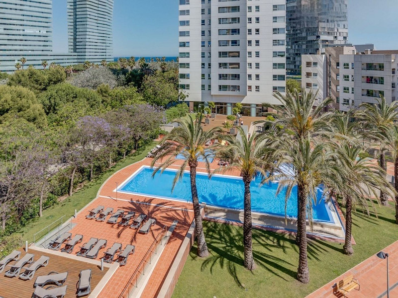 Эксклюзивная квартира с видом на море в Diagonal Mar, Барселона. Фото:  24