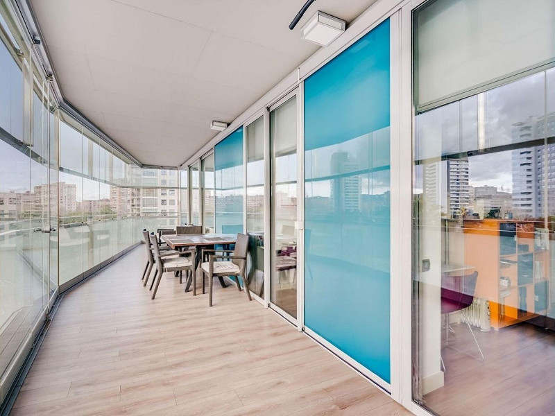 Exclusive apartment with large terrace by the sea in Diagonal Mar, Barcelona. Photo:  10