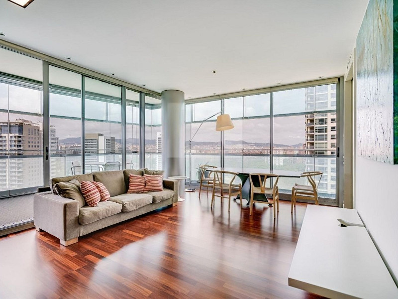 Exclusive bright apartment near the sea in Diagonal Mar, Barcelona. Photo:  15