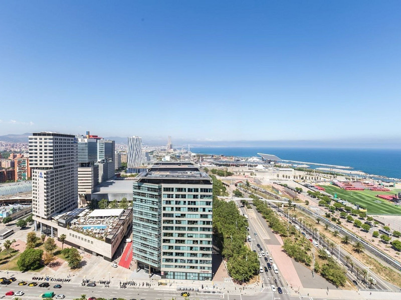 Exclusive frontline sea-view apartment in Diagonal Mar, Barcelona. Photo:  2