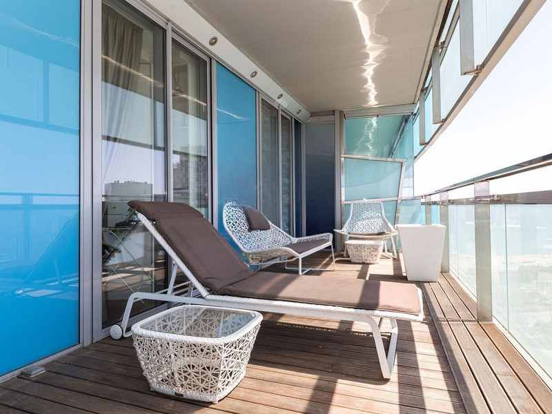 Exclusive frontline sea-view apartment in Diagonal Mar, Barcelona. Photo:  3