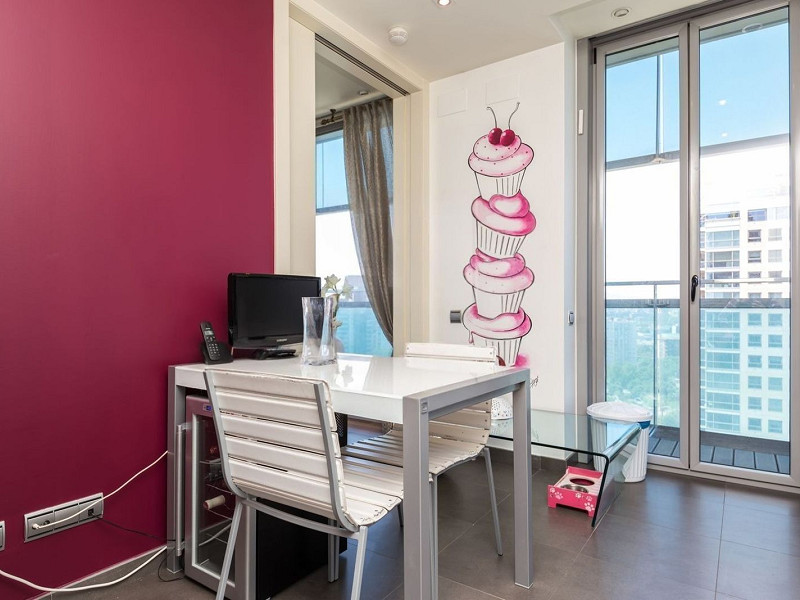 Exclusive frontline sea-view apartment in Diagonal Mar, Barcelona. Photo:  25