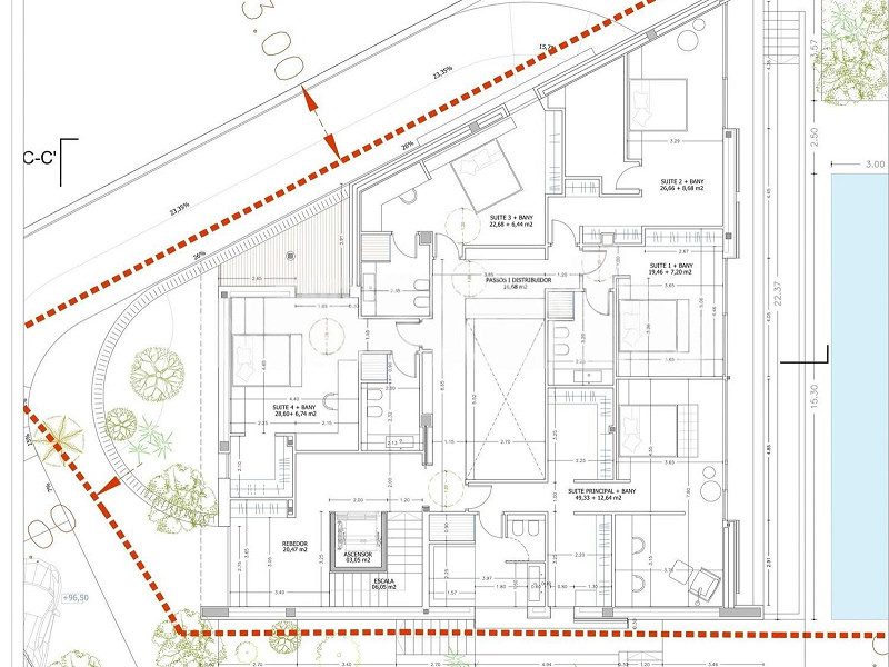 Plot with Sea Views and Approved Project for Two Luxury Detached Villas in Sitges. Photo:  13