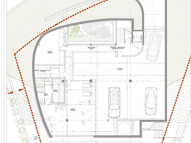 Plot with Sea Views and Approved Project for Two Luxury Detached Villas in Sitges. Photo:  16