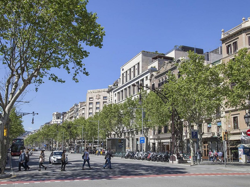Отремонтированная квартира с частной террасой на Consell de Cent, рядом с Passeig de Gràcia. Фото:  43