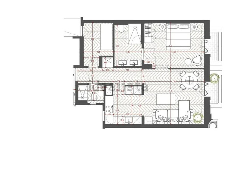 Отремонтированная квартира с видом на Саграда Фамилия и парковкой – Diagonal / Passeig Sant Joan. Фото:  32