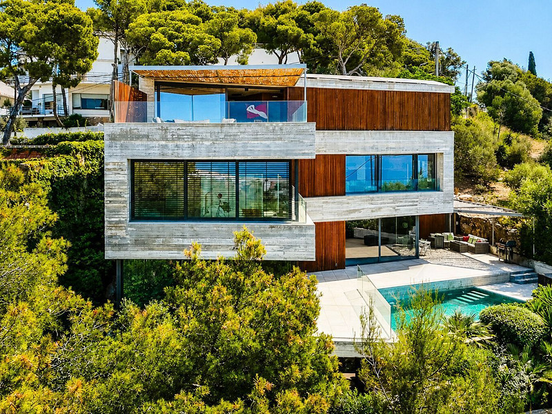 Современная вилла на продажу в Белламаре, Кастельдефельс. Фото:  4