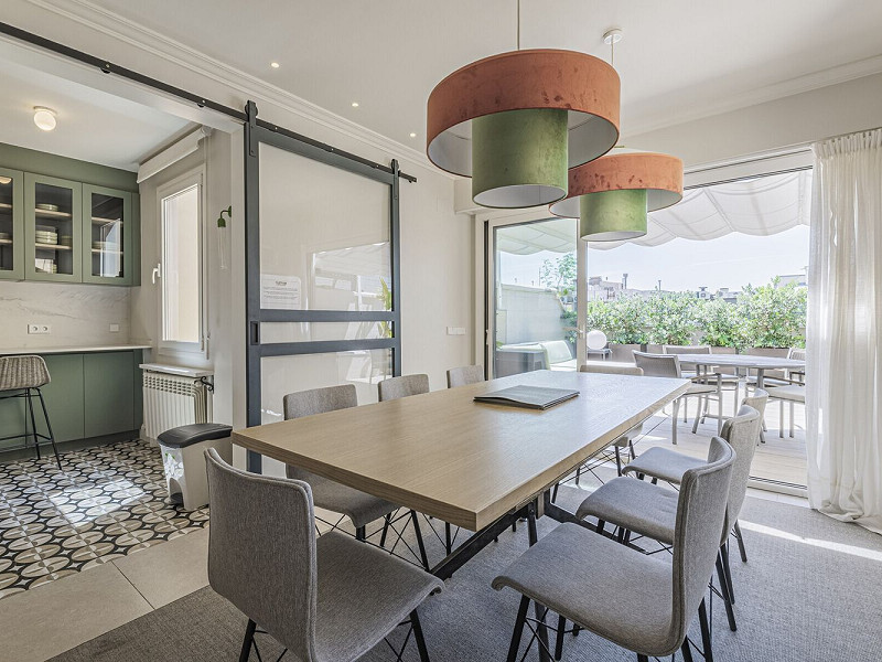 Duplex Penthouse with Expansive Terraces in Sant Gervasi-Galvany, Barcelona. Photo:  14