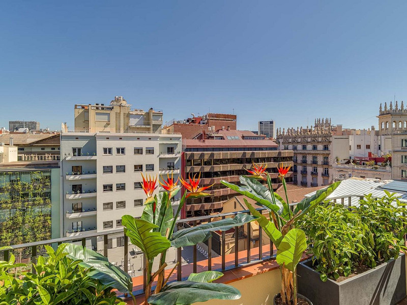 Отремонтированная квартира с террасой в Sant Gervasi-Galvany, Барселона. Фото:  41