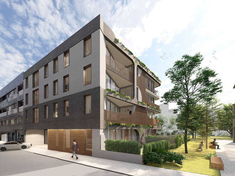 Exclusive apartments under construction in the prestigious Sarria area. Photo:  6