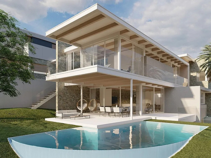 Exclusive house in a new build in the area of Can Mates in Sant Cugat. Photo:  3