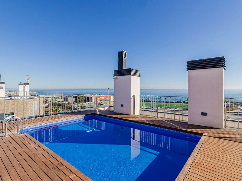 Comfortable apartment on the first line of the sea in Poblenou. Photo:  2